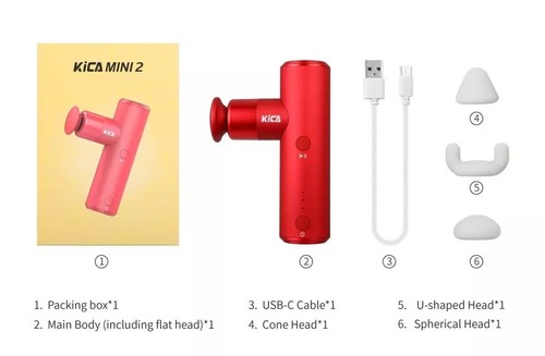 Kica mini mini2 massage gun - kica,
